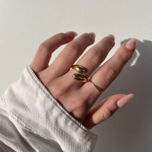Anello bombato contrarié