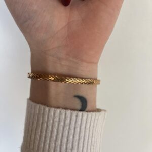Bracciale rigido spiga